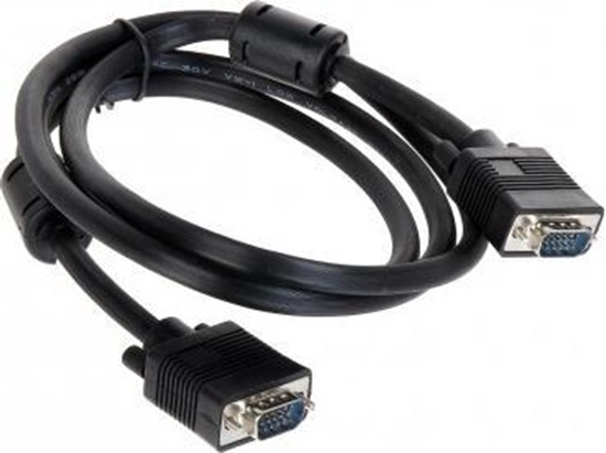 Picture of Kabel D-Sub (VGA) - D-Sub (VGA) 1.5m czarny (VGA-1.5-WW/F)