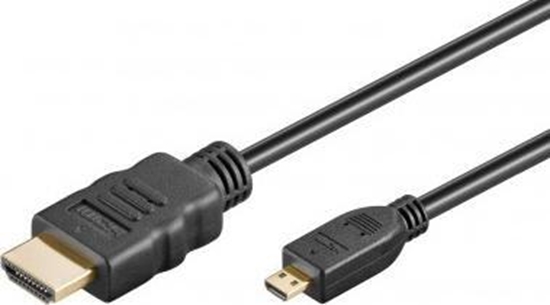 Picture of Kabel Goobay HDMI Micro - HDMI 2m czarny (533575)