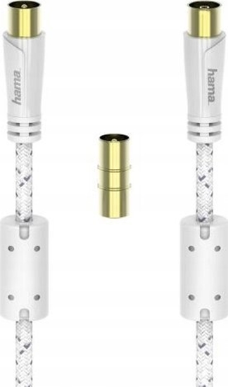 Picture of Kabel Hama Hama kabel antenowy 120dB biay 3m 1122447