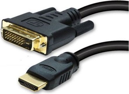Picture of Kabel HDMI - DVI-D 1.2m czarny (77482)