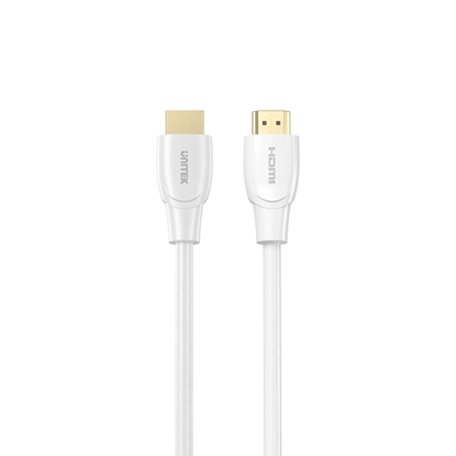 Изображение Kabel HDMI 2.0 4K 60Hz; 1m; biały; C11090AWH03-1M 