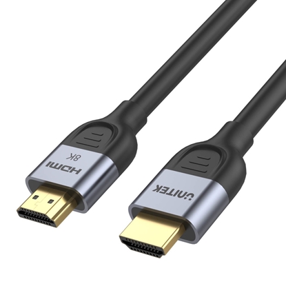 Attēls no Kabel HDMI 2.1 8K 60Hz 2m; czarny; C11086GY01-2M 