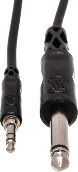 Изображение Kabel Hosa Jack 3.5mm - Jack 6.3mm 0.91m czarny (CMP-103)