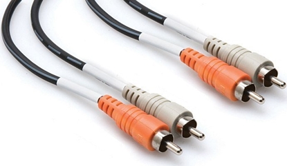 Picture of Kabel Hosa RCA (Cinch) x2 - RCA (Cinch) x2 1m czarny (CRA-201)