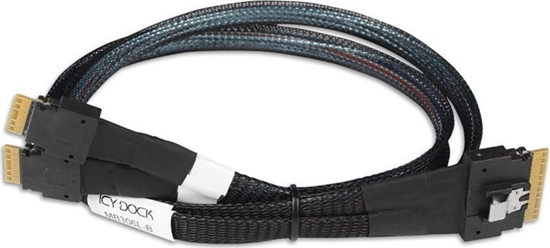 Picture of Kabel Icy Dock IcyDock Kabel SlimSAS 8i to 2 x SlimSAS 4i 0,5M Kabel
