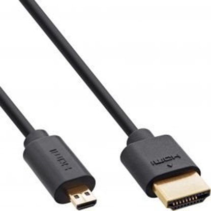 Picture of Kabel InLine HDMI - HDMI 1 m czarny (17901D)