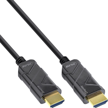 Изображение Kabel InLine HDMI - HDMI 25m czarny (17925I)