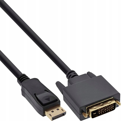 Picture of Kabel InLine DisplayPort - DVI-D 10m czarny (17110)