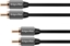 Attēls no Kabel Kruger&Matz RCA (Cinch) x2 - RCA (Cinch) x2 1.8m szary (KM0305)