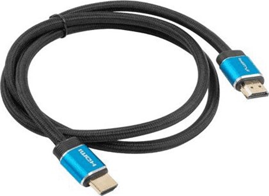 Изображение Kabel Lanberg HDMI - HDMI 1m czarny (CA-HDMI-P20CU-0010-BK)