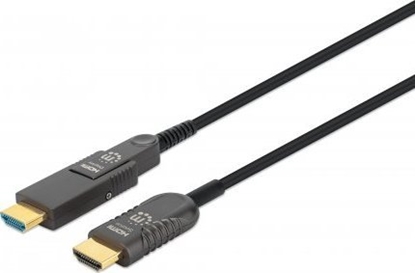 Picture of Kabel Manhattan LWL-Kabel HDMI-St. auf HDMI-/Micro-HDMI-St. 4K 30m