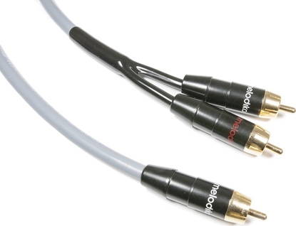 Изображение Kabel Melodika RCA (Cinch) - RCA (Cinch) x2 10m szary (5907609006899)