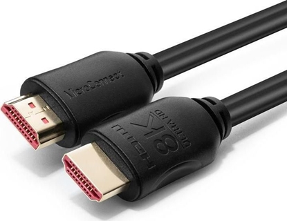 Изображение Kabel MicroConnect HDMI - HDMI 1m czarny (MC-HDM19191V2.1)