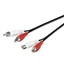 Picture of Kabel MicroConnect RCA (Cinch) x2 - RCA (Cinch) x2 1.5m czarny (AUDCH2)