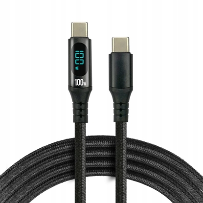 Picture of Kabel USB Acefast USB-C - USB-C 2 m Czarny (CBB-2PDL)