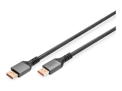 Picture of Digitus 16K DisplayPort Connection Cable, Version 2.1, 1m, 80G, black