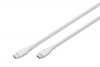 Picture of Digitus USB-C silicone connection cable, 1m, white