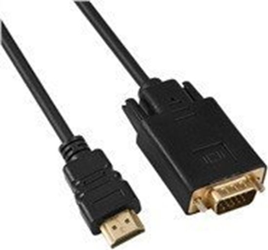 Picture of Kabel PremiumCord HDMI - D-Sub (VGA) 2m czarny (khcon-50)