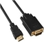 Изображение Kabel PremiumCord HDMI - D-Sub (VGA) 2m czarny (khcon-50)
