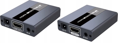 Picture of Kabel PremiumCord PREMIUMCORD HDMI extender na 120m pes jeden kabel Cat5/6, bez zpodní