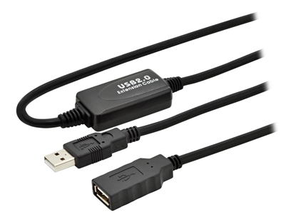 Attēls no Digitus USB 2.0 Active Extension Cable 10m