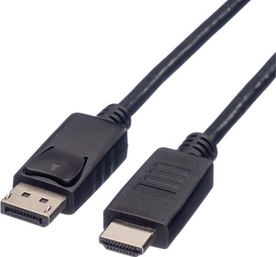 Изображение Roline DisplayPort Cable, DP - HDTV, M/M, black, 1.5 m