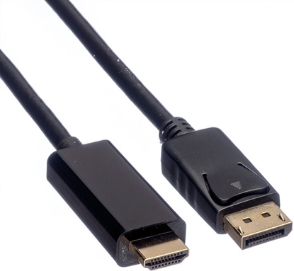 Attēls no Kabel Roline DisplayPort - HDMI 3m czarny (JAB-3360276)