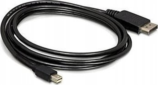 Picture of Roline Mini DisplayPort Cable, Mini DP-HDTV, M/M, black, 1.5 m