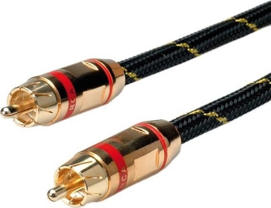 Picture of Kabel Roline RCA (Cinch) - RCA (Cinch) 5m zoty (JAB-1488324)