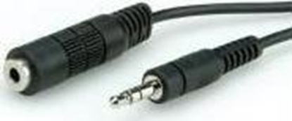 Attēls no Kabel Roline ROLINE 3.5mm Jack Extension Cable. M/F. Black 2.0m