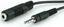 Изображение Kabel Roline ROLINE 3.5mm Jack Extension Cable. M/F. Black 2.0m