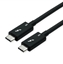 Attēls no Roline Thunderbolt™ 5 Cable, 80Gbit/s, 240W, C-C, M/M, passive, black, 0.5 m