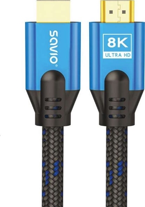 Attēls no Kabel Savio HDMI - HDMI 5m czarny (CL-169)