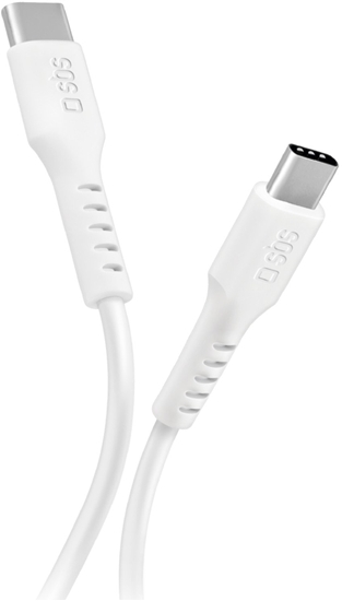 Picture of Kabel USB SBS Mobile USB-C - USB-C 1 m Biay (8018417457647)
