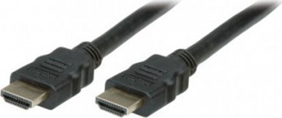 Picture of Kabelis HDMI UHD + Eth., M / M, melns, 2.0m, SECOMP