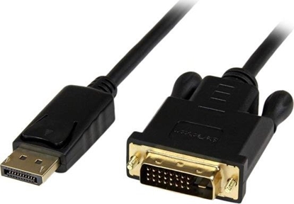 Attēls no Kabel StarTech DisplayPort - DVI-D 1.8m czarny (DP2DVIMM6BS)
