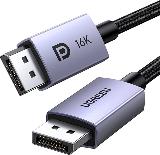 Picture of Kabel Ugreen DisplayPort - DisplayPort 2m srebrny (15384)