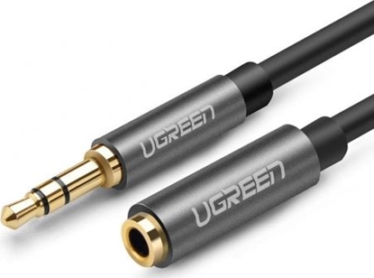 Изображение Kabel Ugreen Jack 3.5mm - Jack 3.5mm srebrny (10595)