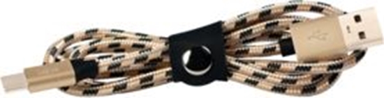Picture of Logilink USB-A zu USB-C Sync&Ladekabel, gestreift, 2m