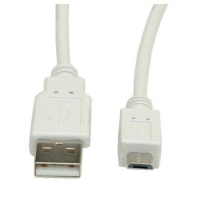 Attēls no Kabel USB Secomp USB-A - microUSB 0.8 m Beowy (S3.15.1-40)