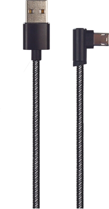 Attēls no 2GO USB Lade-/Datenkabel "Deluxe" für Micro-USB 1m sw