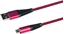 Изображение 2GO USB Lade-/Datenkabel USB-A - Micro-USB   1m Nylon  rot