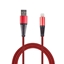 Attēls no 2GO USB Lade-/Datenkabel Lightning   1m  Nylon rot PET-Verp.