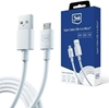 Picture of Kabel USB 3MK USB-A - microUSB 1.2 m Biay (5903108541176)