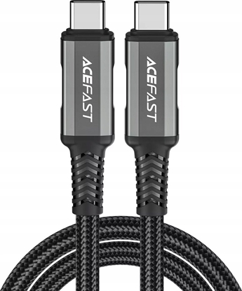 Picture of Kabel USB Acefast USB-C - USB-C 1 m Czarny (6974316282631)