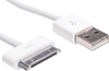 Picture of Kabel USB Akyga USB-A - Apple 30-Pin 1 m Biay (AK-USB-08)