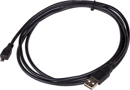 Изображение Kabel USB Akyga USB-A - UE-E6 1.5 m Czarny (AK-USB-20)