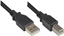 Изображение Kabel USB Alcasa USB-A - USB-B 0.5 m Czarny (2510-05OFS)