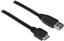 Изображение Kabel USB Alcasa USB-A - micro-B 0.5 m Czarny (2710-MB005)