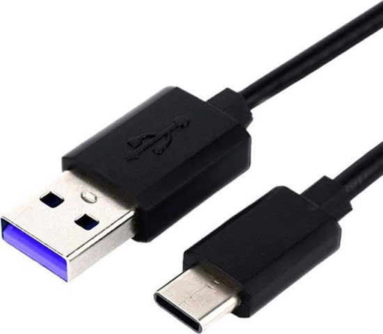Picture of Kabel USB Aptel USB-A - USB-C 1 m Czarny (4430-uniw)